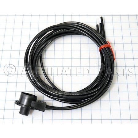 Aaon PLUG MOLDED COMP 08GA BLACK V07730